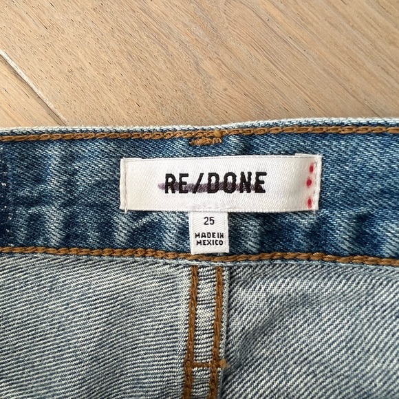 NWT Re/Done 90s high rise loose size 25 - Picture 6 of 10